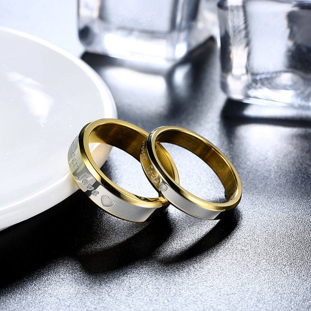 ANILLOS DE PAREJA FOREVER LOVE (FL)