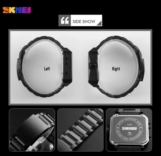 RELOJ SKMEI LUXURY 2HORAS