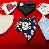 MASCARILLAS ADULTOS HIGIÉNICAS REUTILIZABLES 100% ALGODON