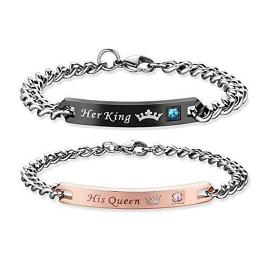 PULSERA KING & QUEEN
