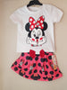 CONJUNTO MINNIE LAZO (BLUSA+FALDA)