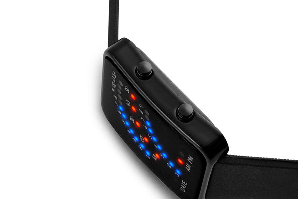 RELOJ MULTICOLOR LED