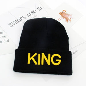 GORROS DE INVIERNO KING & QUEEN