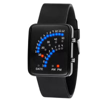 RELOJ MULTICOLOR LED