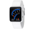 RELOJ MULTICOLOR LED