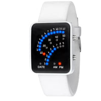 RELOJ MULTICOLOR LED