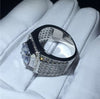 ANILLO DIAMOND PLATA