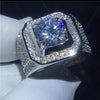 ANILLO DIAMOND PLATA