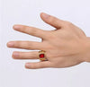 ANILLO PIEDRA ROJA