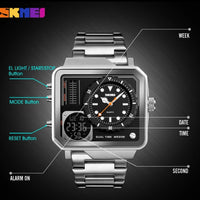 RELOJ SKMEI LUXURY  2HORAS