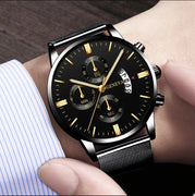 RELOJ GENEVA NEGRO HOMBRE