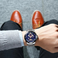 RELOJ NIBOSI BLUE NET