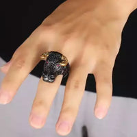 ANILLO TORO DORADO O NEGRO