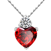 COLGANTE CORAZON ZIRCONIA SUPERIOR