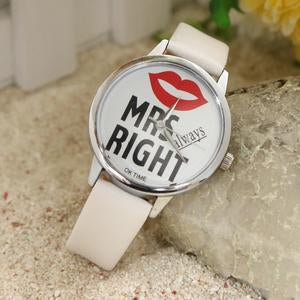 RELOJ PAREJA MRS RIGHT & MR RIGHT